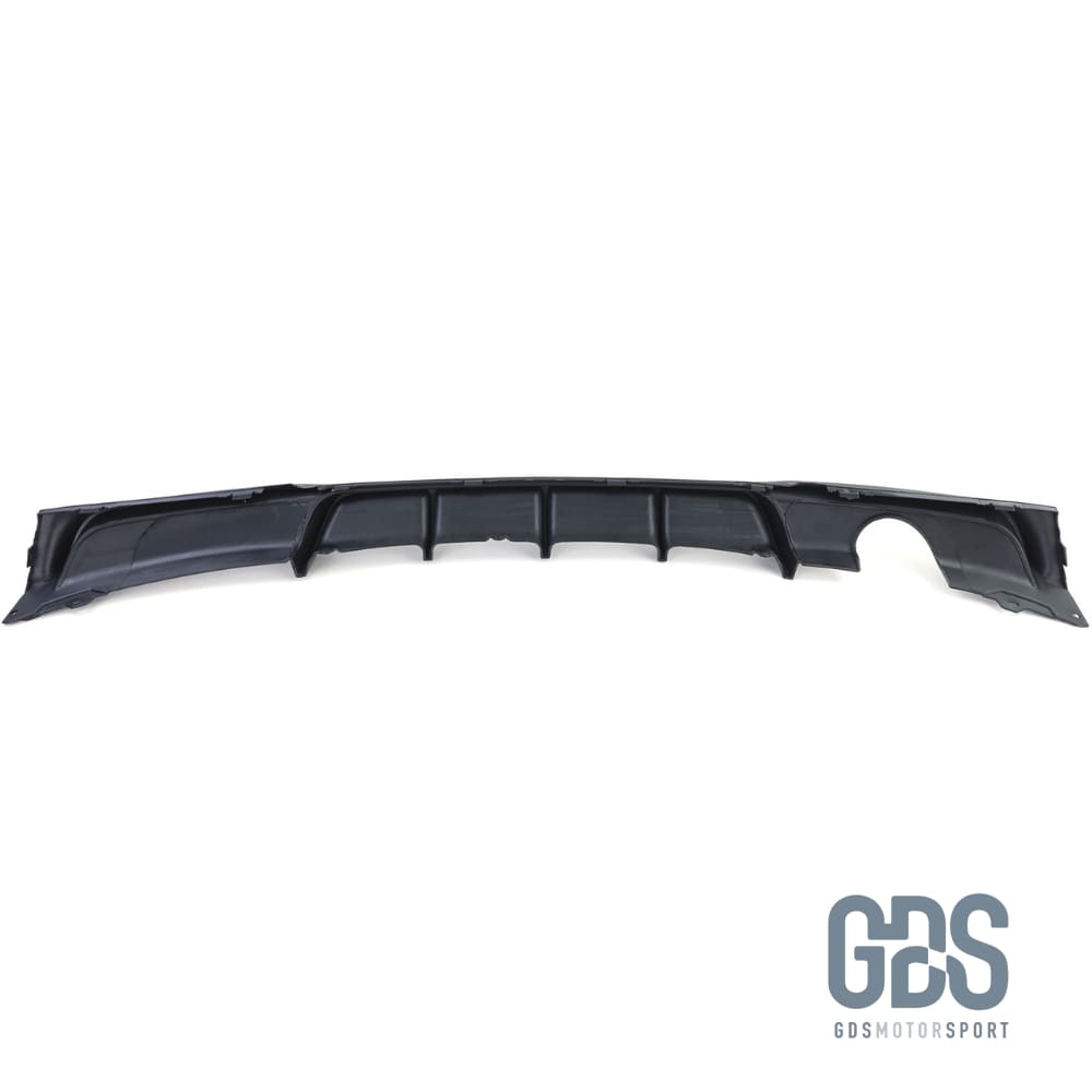 Diffuseur M performance Noir brillant pour BMW F30 / F31 Sortie simple gauche - Éléments de carrosserie - GDS Motorsport