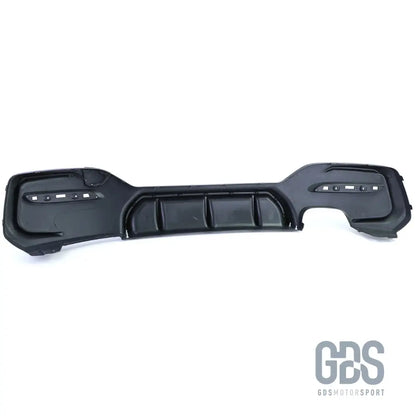 Diffuseur m performance noir brillant double sortie gauche bmw série 1 f20 f21 phase 2 lci - arrière