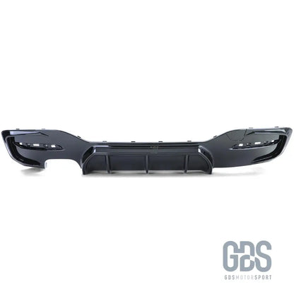 Diffuseur m performance noir brillant double sortie gauche bmw série 1 f20 f21 phase 2 lci - arrière