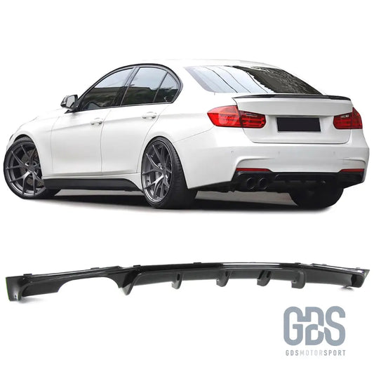 Diffuseur m performance noir brillant double sortie gauche bmw série 3 f30 / f31 pack - arrière