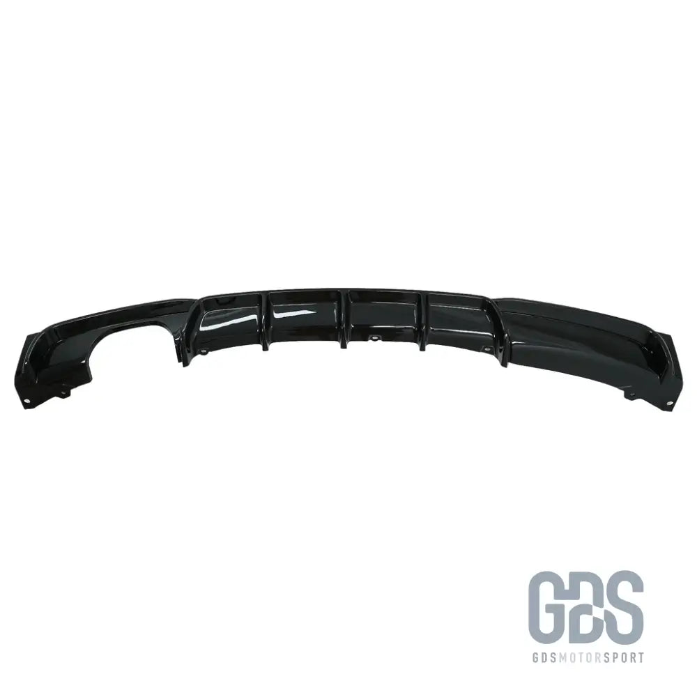 Diffuseur m performance noir brillant double sortie gauche bmw série 3 f30 / f31 pack - arrière