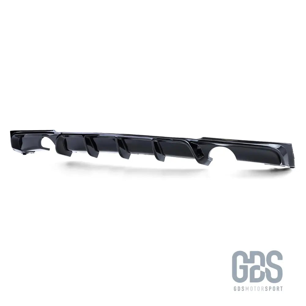 Diffuseur m performance noir brillant double sortie gauche et droite bmw 335i/340i f30/f31 pack - arrière