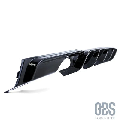 Diffuseur m performance noir brillant double sortie gauche et droite bmw 335i/340i f30/f31 pack - arrière