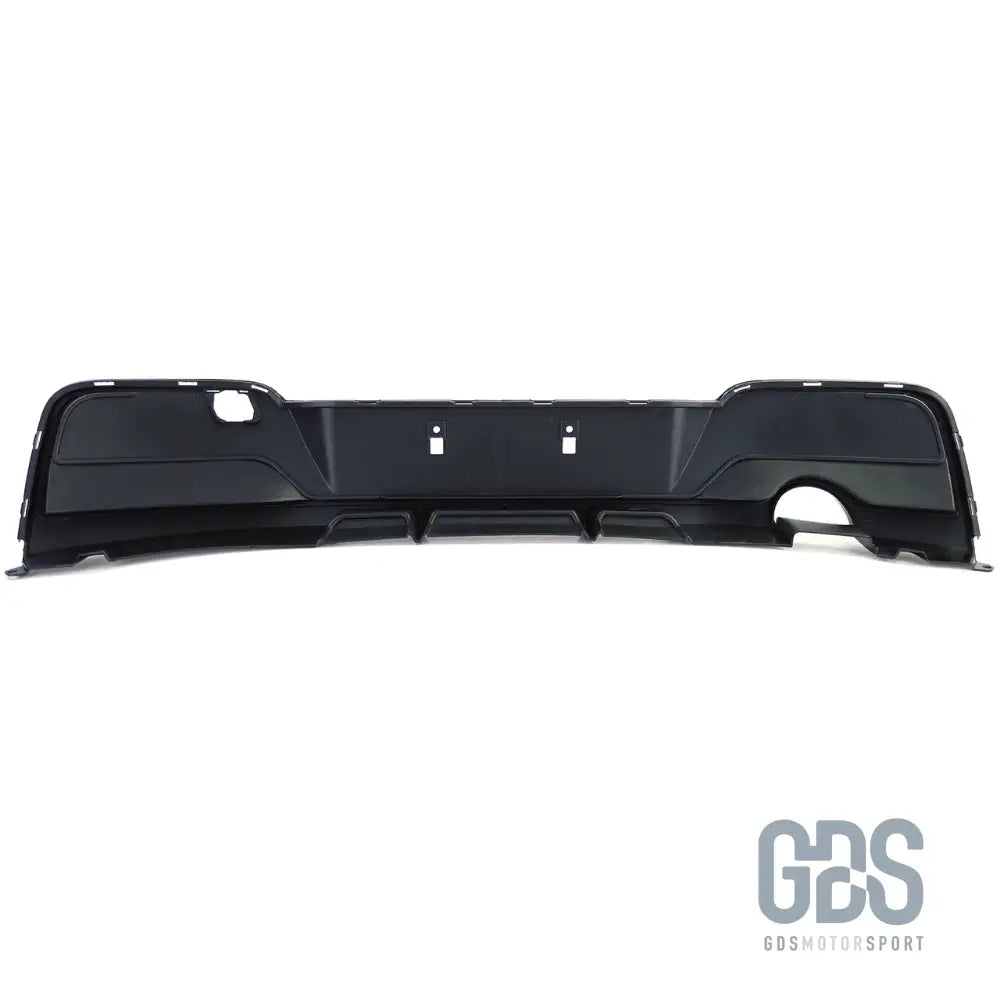 Diffuseur m performance noir brillant simple sortie gauche bmw série 1 f20 f21 phase - arrière