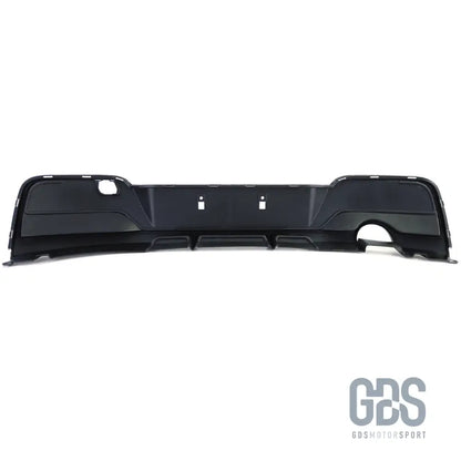 Diffuseur m performance noir brillant simple sortie gauche bmw série 1 f20 f21 phase - arrière