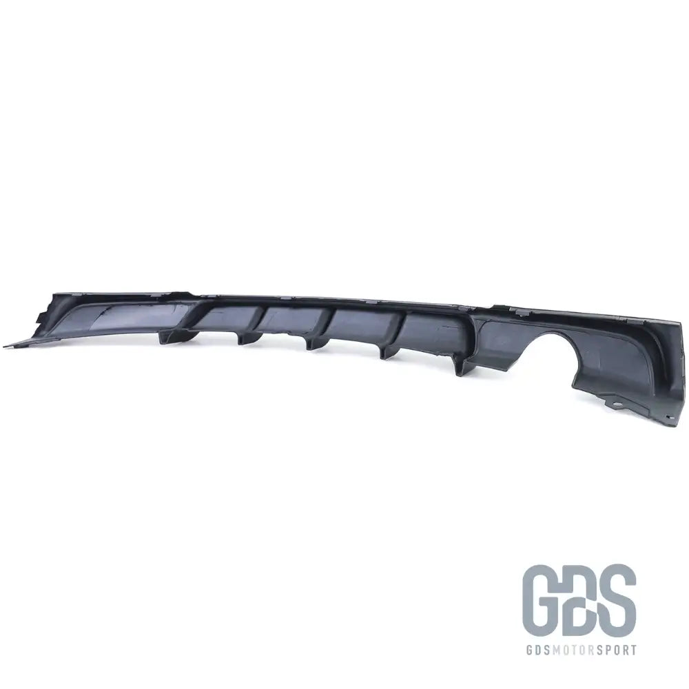 Diffuseur m performance pare-choc arrière noir brillant sortie simple gauche bmw série 3 f30 / f31