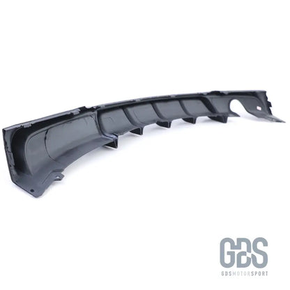Diffuseur m performance pare-choc arrière noir brillant sortie simple gauche bmw série 3 f30 / f31