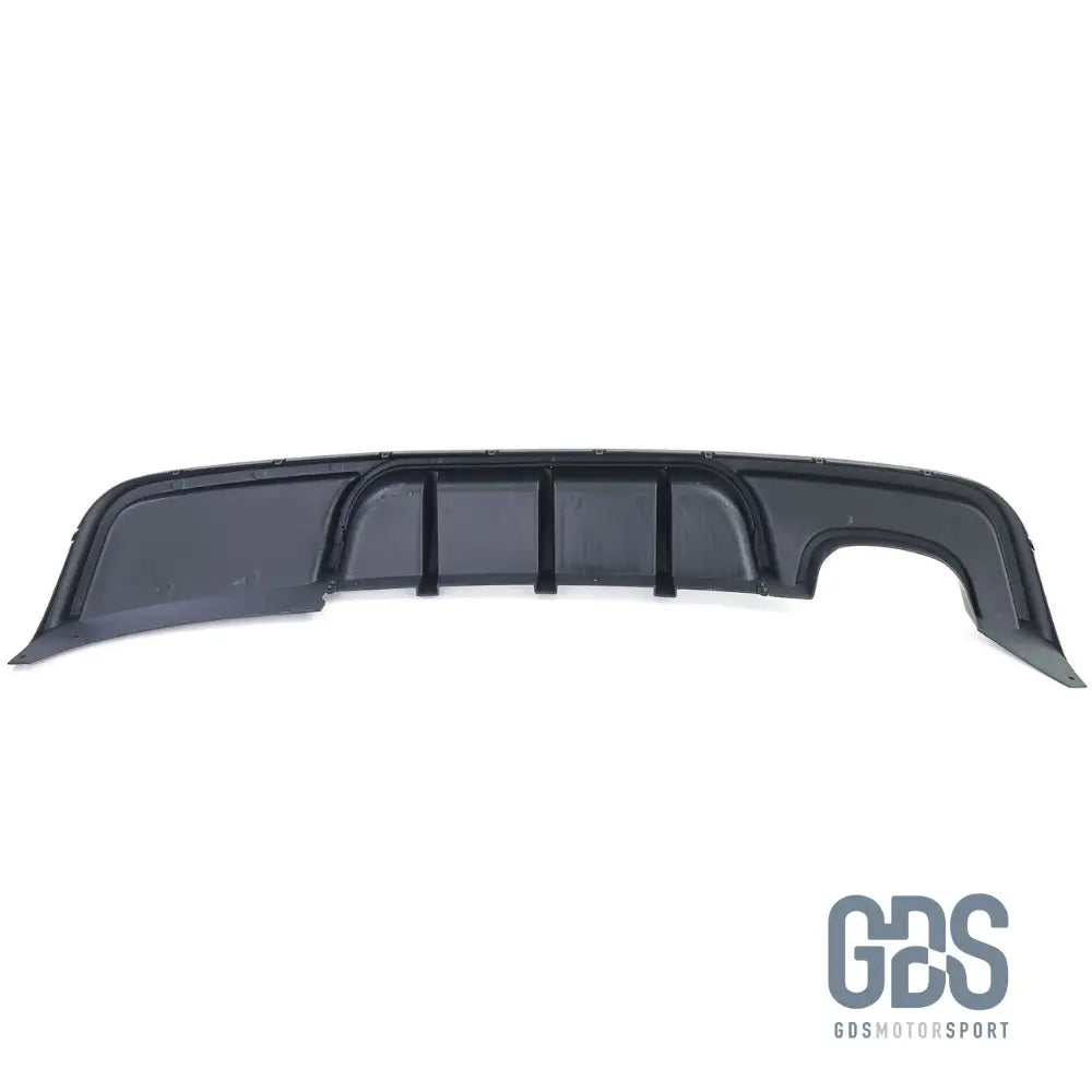 Diffuseur M performance parechoc arrière Pack E82/88 Double sortie Gauche Noir brillant - Pare Choc kit carrosserie - GDS Motorsport