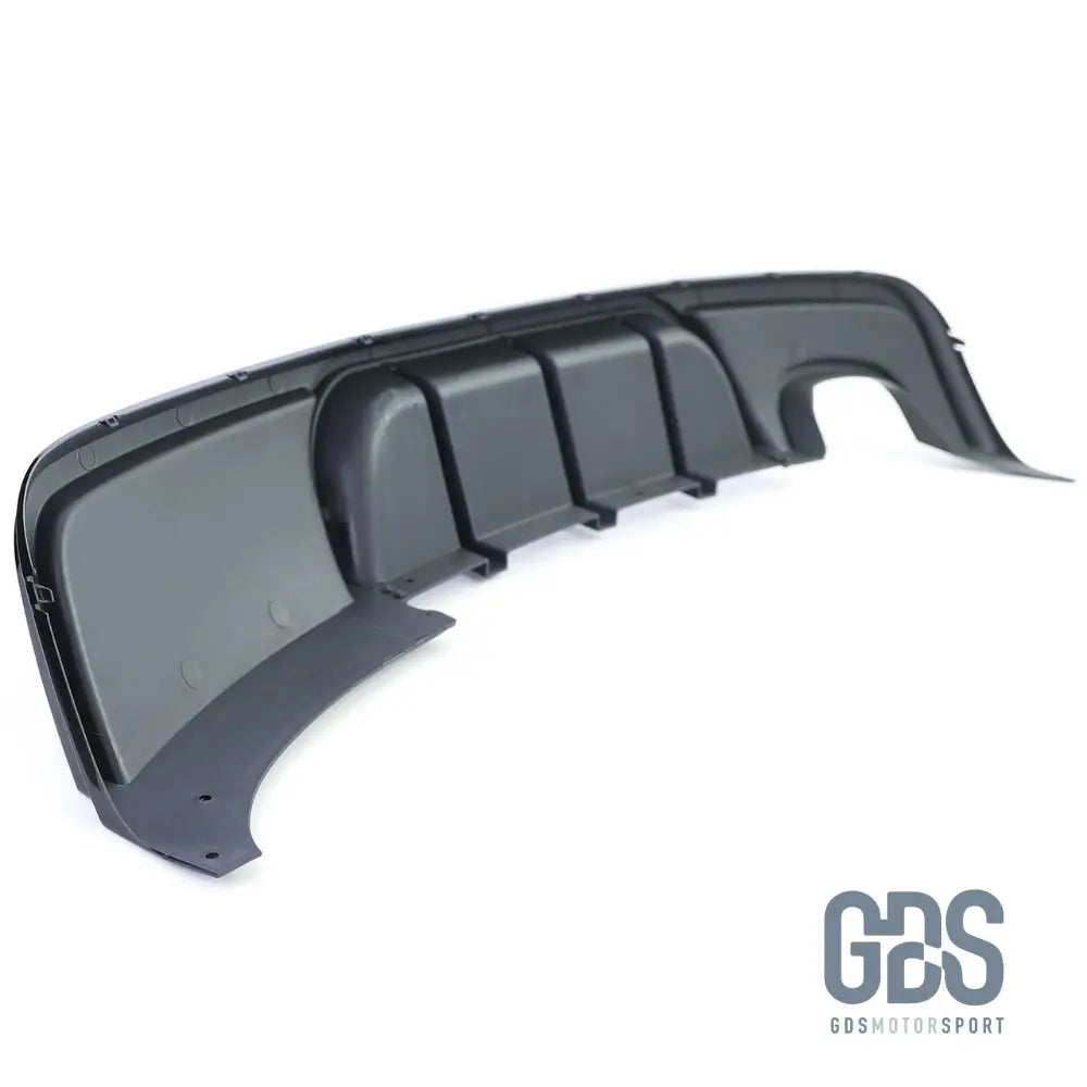 Diffuseur M performance parechoc arrière Pack E82/88 Double sortie Gauche Noir brillant - Pare Choc kit carrosserie - GDS Motorsport