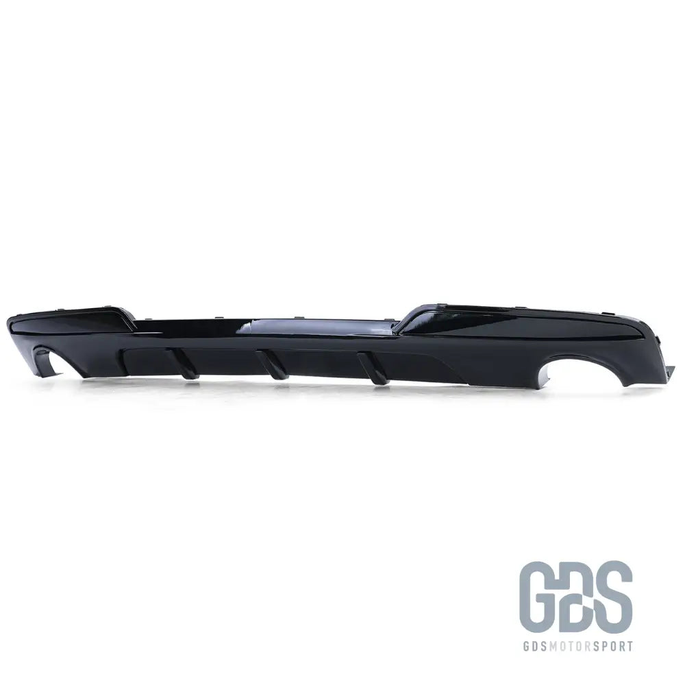 Diffuseur pare-choc arrière 535i/d m performance noir brillant pour bmw f10 / f11 pack (2010-2017) - arrière