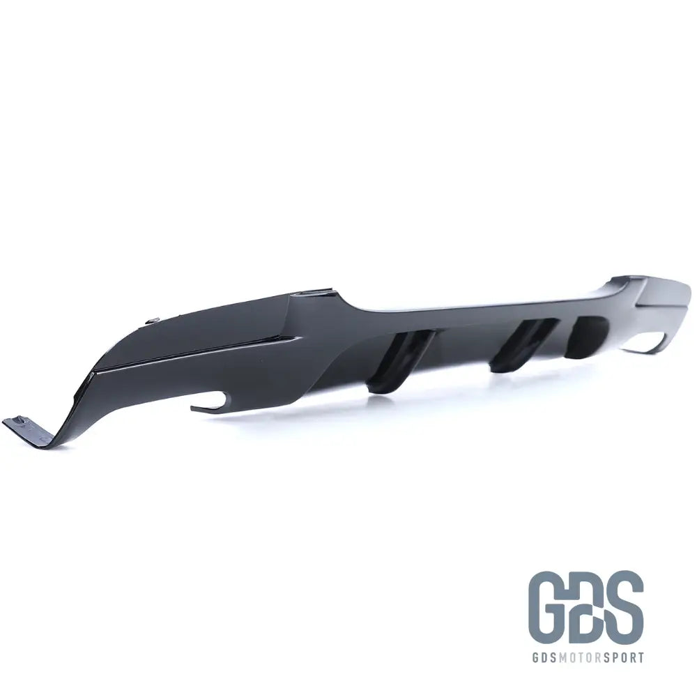 Diffuseur pare choc arrière BMW E90 / E91 Look M Performance 4 sorties Noir Brillant - Pare Choc kit carrosserie - GDS Motorsport