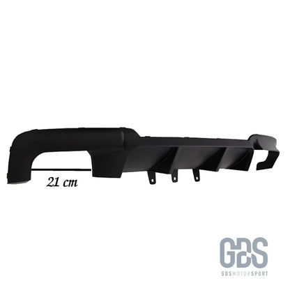 Diffuseur pare-choc arrière look m performance noir mat pour bmw f10 / f11 (2010-2017) - arrière