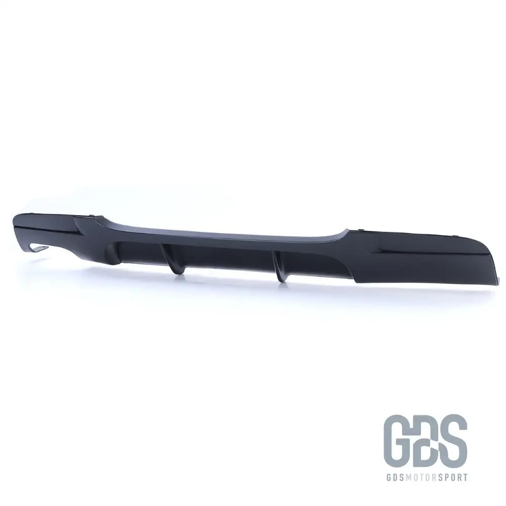 Diffuseur pare-choc arrière look pack m performance noir mat bmw série 3 e90 e91 - arrière