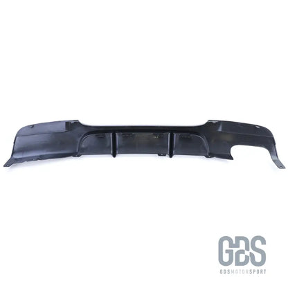 Diffuseur pare-choc arrière look pack m performance noir mat bmw série 3 e90 e91 - arrière