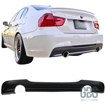 Diffuseur pare-choc arrière sport look 335i/335d bmw série 3 e90 e91 - arrière