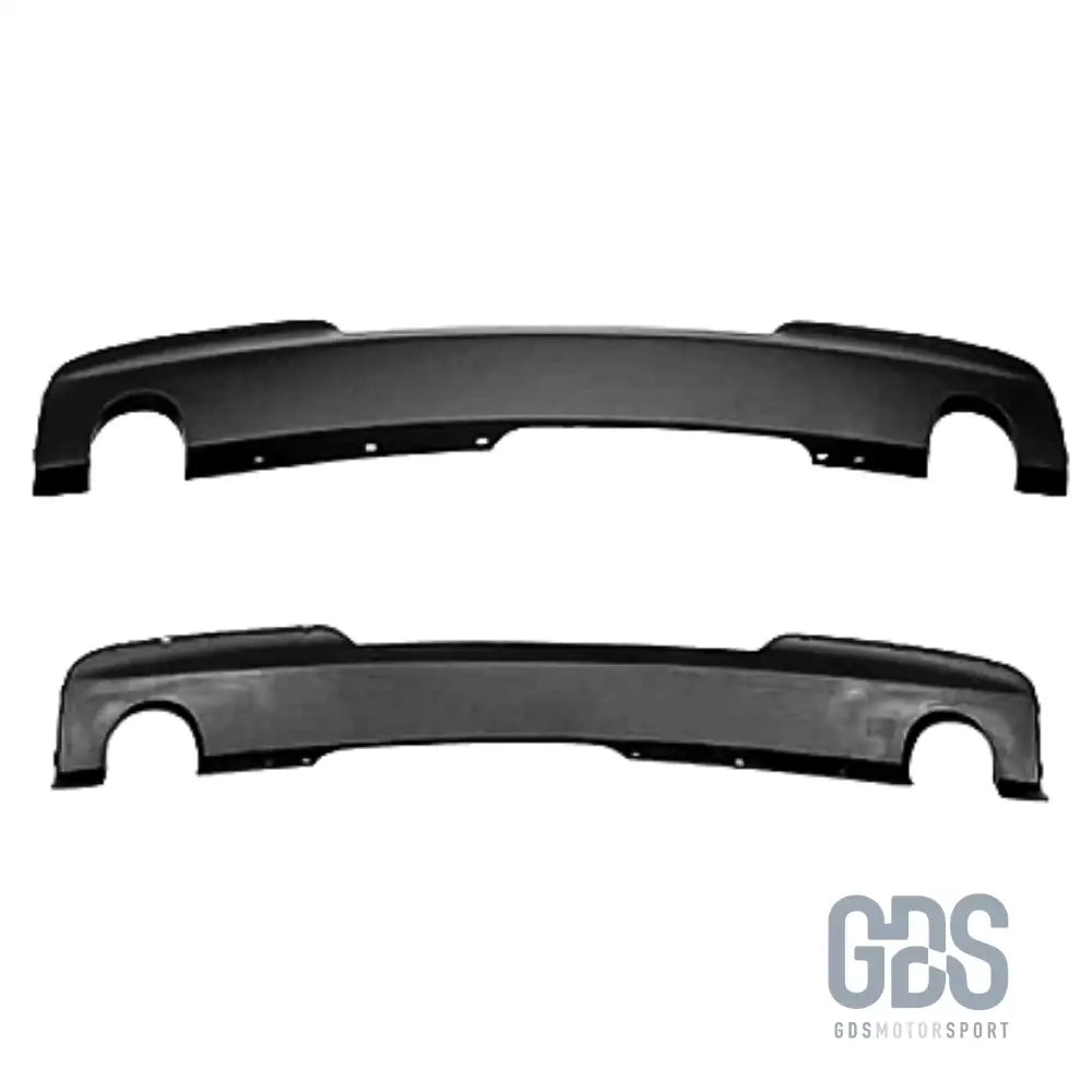 Diffuseur pare-choc arrière type origine 535i/d noir mat pour bmw f10 / f11 pack m (2010-2017) - arrière