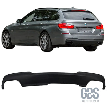 Diffuseur pare-choc arrière type origine 550i/d noir mat pour bmw f10 / f11 pack m (2010-2017) - arrière