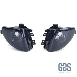 2 antibrouillards type origine vitre Fumé Noir pour BMW Série 5 F10 F11 phase 1 - PHARES FEUX GDS Motorsport