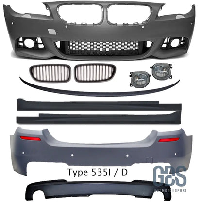 Kit Complet Pack M pour BMW F10 Berline Phase 2 LCI Class Edition - style 535 i/d - Pare Choc kit carrosserie - GDS Motorsport