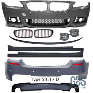Kit Complet Pack M pour BMW F10 Berline Phase 2 LCI Class Edition - style 535 i/d Pare Choc carrosserie GDS Motorsport