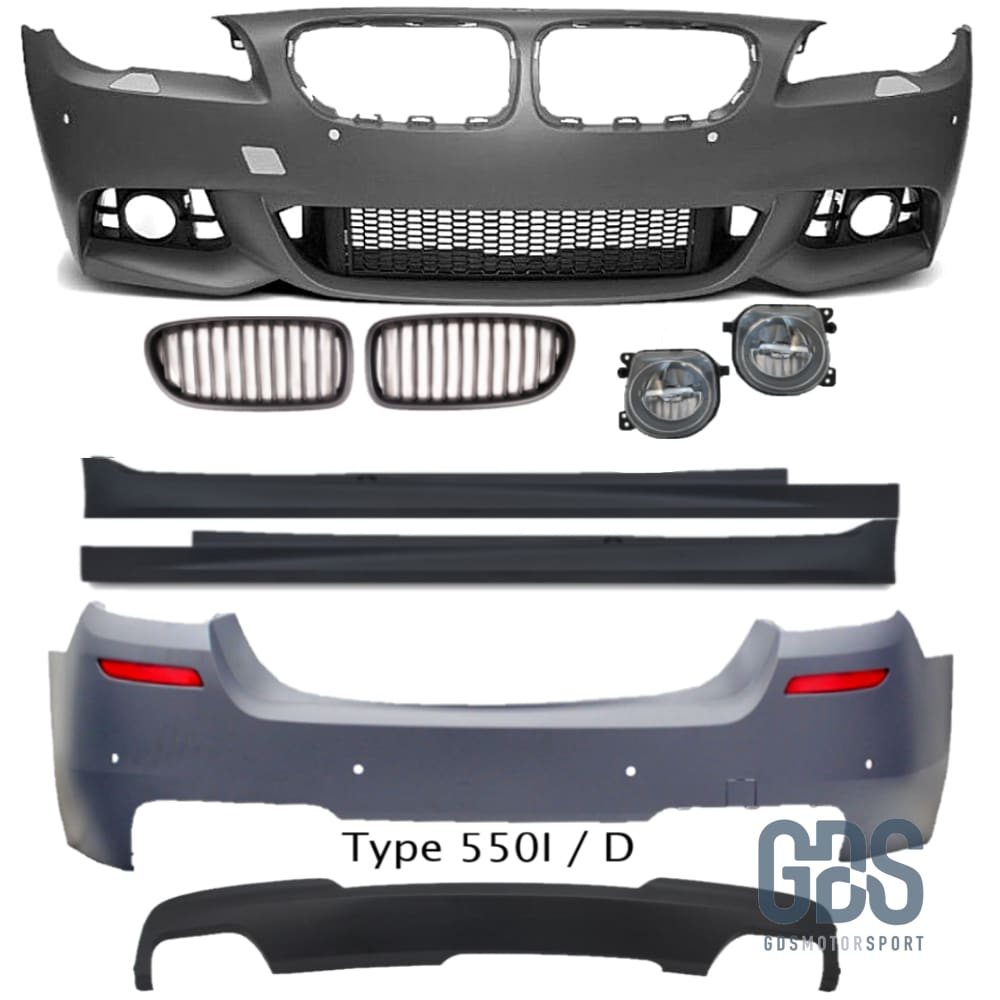 Kit Complet Pack M pour BMW F11 Touring Phase 2 LCI Class Edition - style 550 i/d Pare Choc carrosserie GDS Motorsport