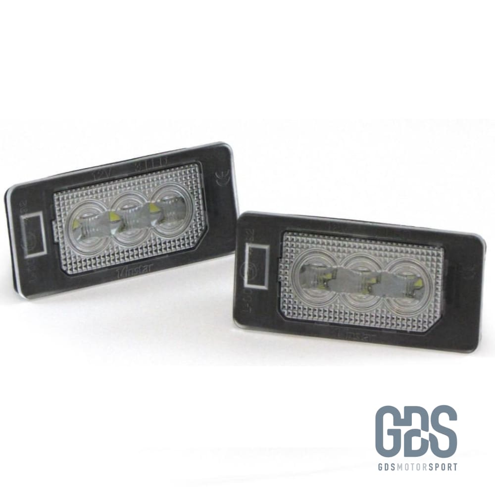 2 Modules LED éclairage de plaque d’immatriculation BMW Technologie CSP - immatriculation GDS Motorsport