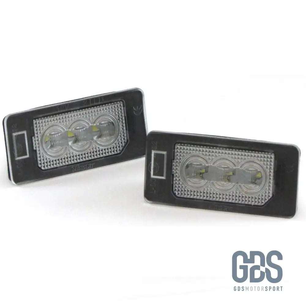 2 Modules LED éclairage de plaque d’immatriculation BMW Technologie CSP - Led immatriculation - GDS Motorsport