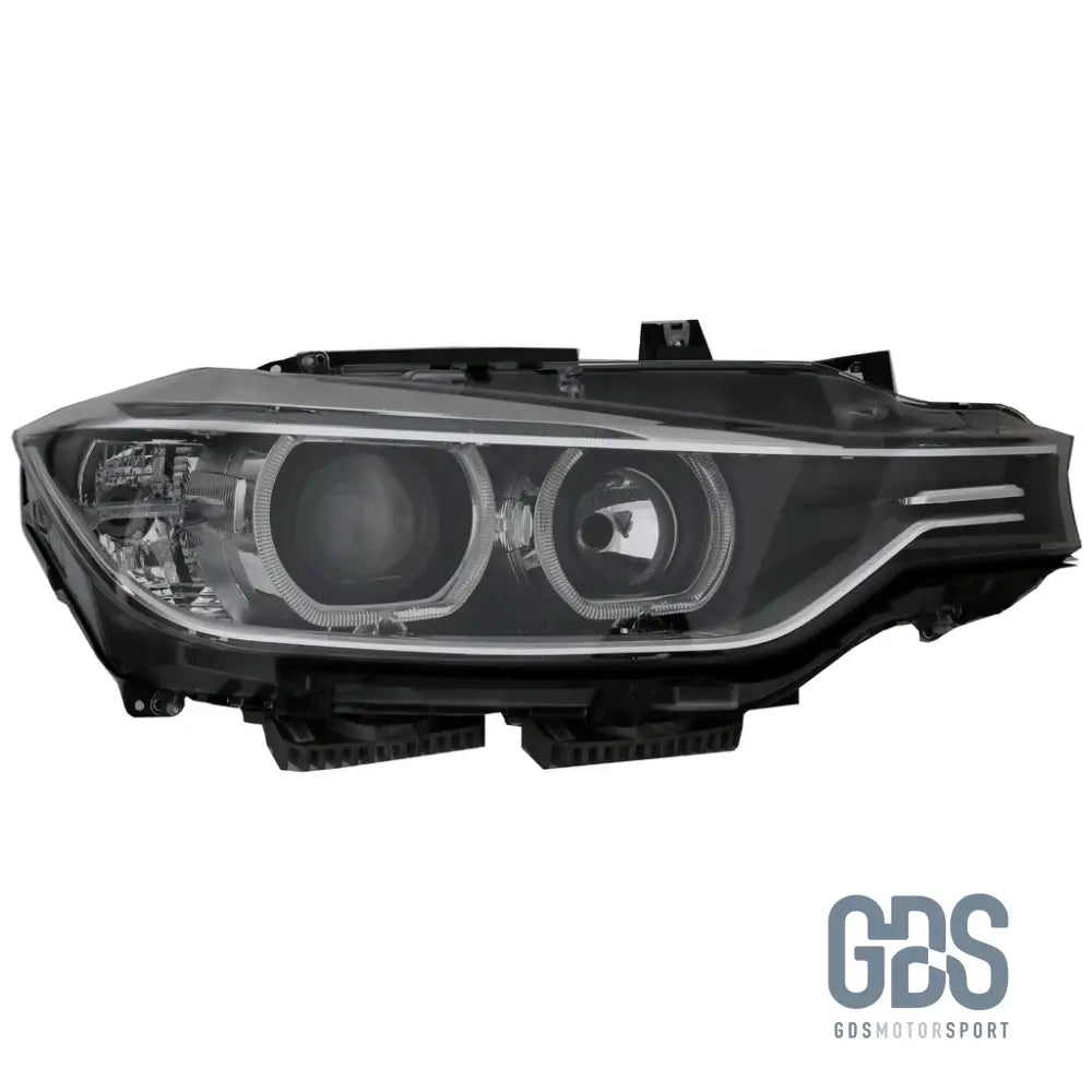 Phares avant H7/H7 Look Xenon pour BMW Série 3 F30 / F31 Angel Eyes LED Phase 1 - Éclairage de véhicule - GDS Motorsport