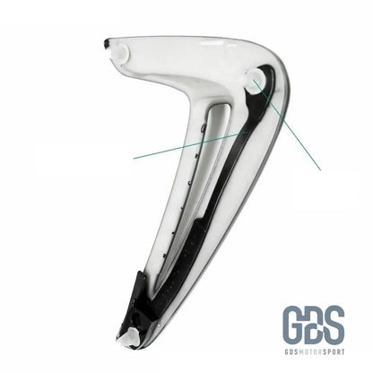 2 Grilles d’aile Noir Brillant BMW F32 / F33 / F36 shadow line - calandres - GDS Motorsport