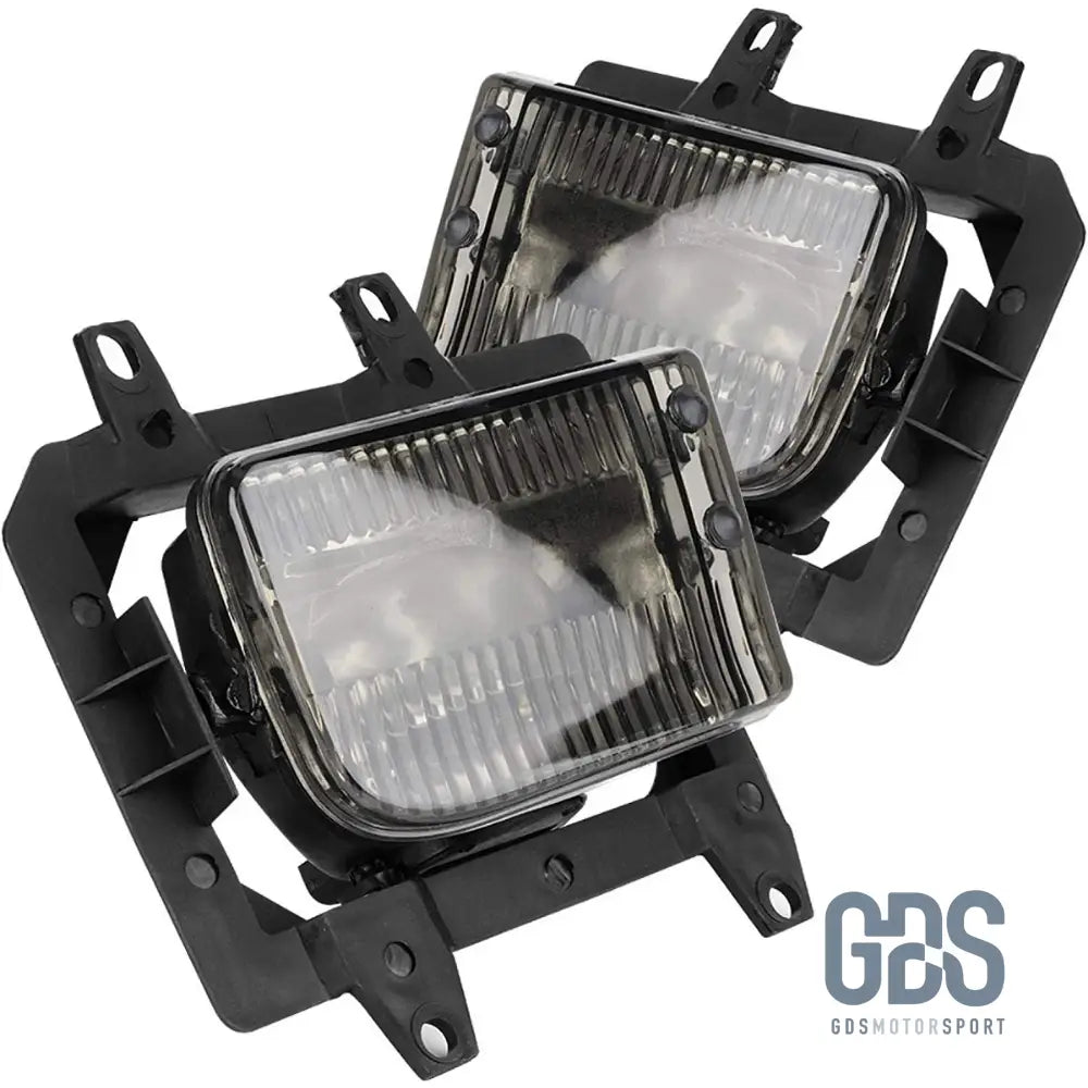 Antibrouillards Noir fumé pour BMW E30 phase 2 de 1985 a 1994 - Pare Choc - GDS Motorsport
