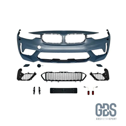 Pare choc avant Look M2 compétition pour BMW F30 / F31 - Sans PDC / SRA - Choc kit carrosserie - GDS Motorsport
