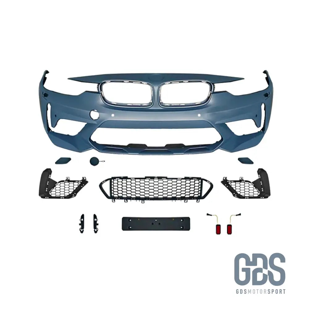 Pare choc avant Look M2 compétition pour BMW F30 / F31 - Avec PDC / Sans SRA - Choc kit carrosserie - GDS Motorsport