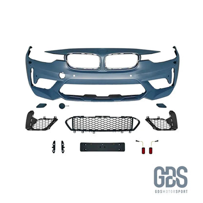 Pare choc avant Look M2 compétition pour BMW F30 / F31 - Avec PDC / Sans SRA - Choc kit carrosserie - GDS Motorsport