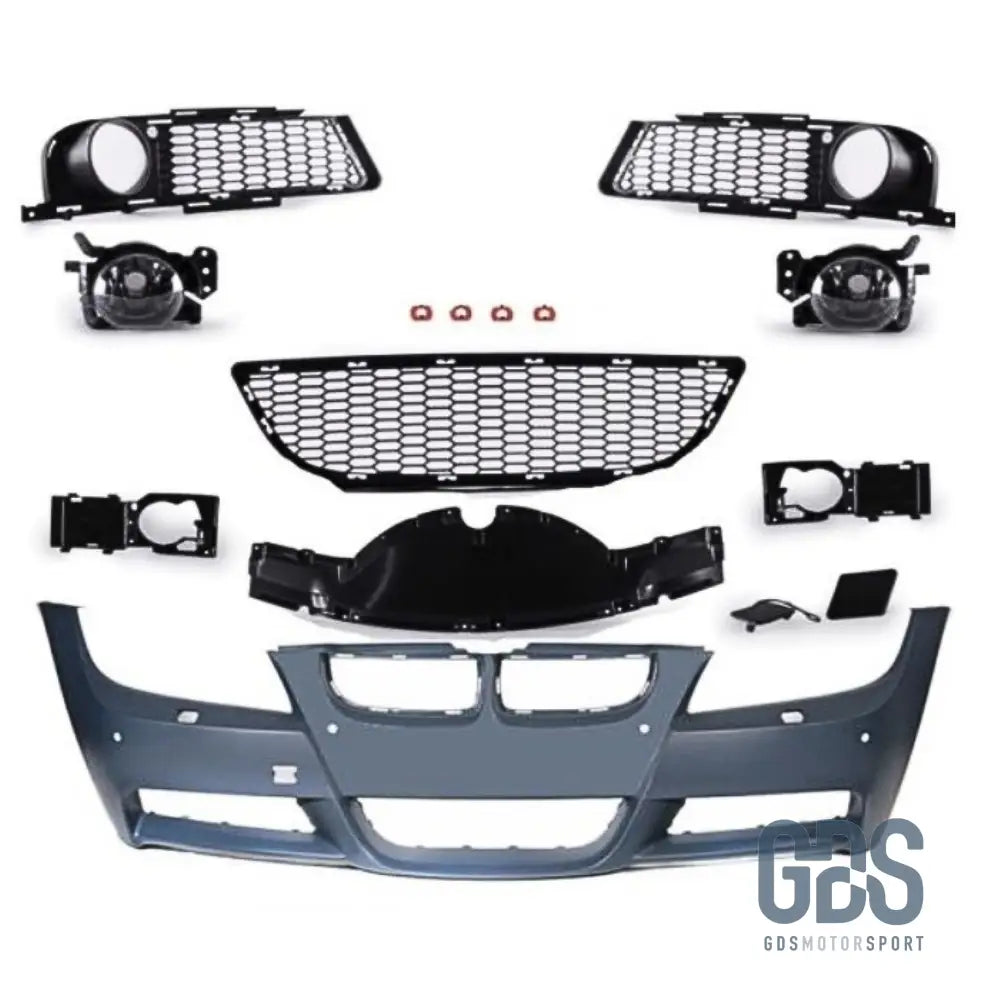 Pare choc avant BMW Pack M serie 3 E90/E91 de 2004 a 2009 avec antibrouillards - Choc - GDS Motorsport