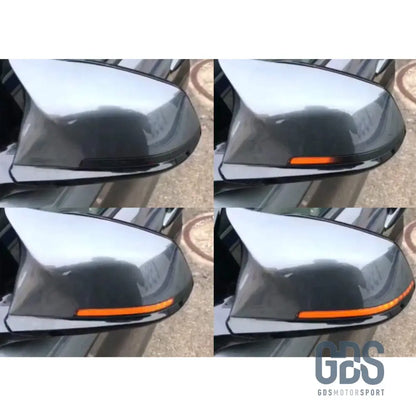 Clignotants répétiteurs LED Dynamique pour BMW Série 3 F30 / F31 Fumé noir - PHARES FEUX - GDS Motorsport