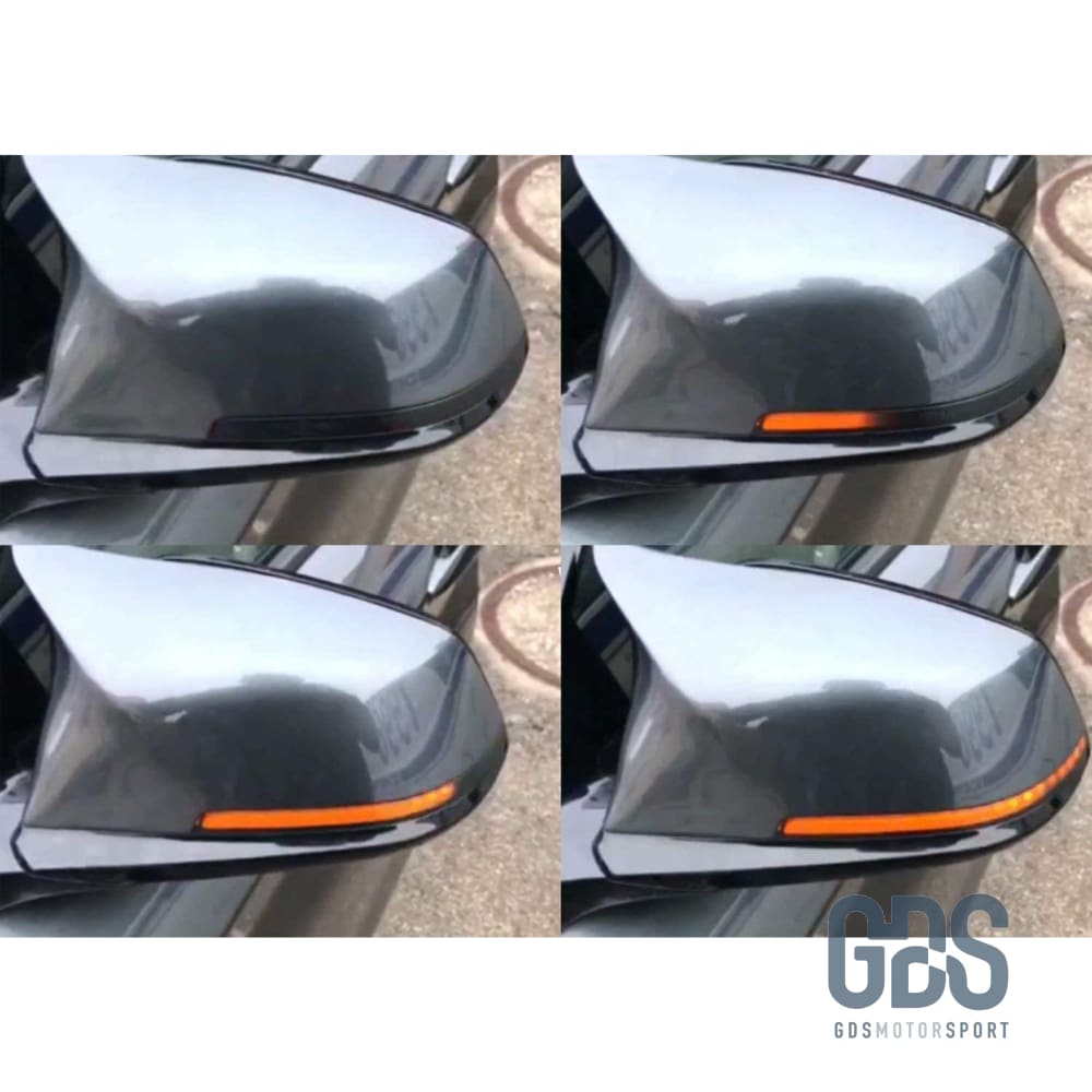 Clignotants répétiteurs LED Dynamique pour BMW Série 4 F32/ F33/ F36 Fumé noir - PHARES FEUX - GDS Motorsport