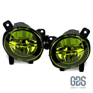 Antibrouillards à LED pour BMW Série 1 F20/ F21 LCI phase 2 Cristal/ Noir/ Jaune - Retro Éclairage de véhicule GDS Motorsport