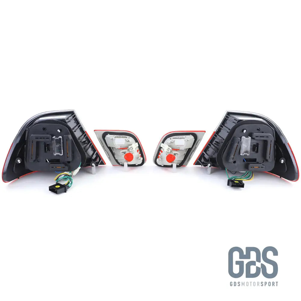 Feux arrière Full LED Rouge Fumé Noir pour BMW E46 Coupé de 1999 à 2006 - PHARES FEUX - GDS Motorsport