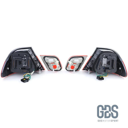 Feux arrière Full LED Rouge Fumé Noir pour BMW E46 Coupé de 1999 à 2006 - PHARES FEUX - GDS Motorsport