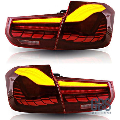 Feux arrières OLED 3D Dynamique light bar pour BMW Série 3 F30 - Éclairage de véhicule - GDS Motorsport