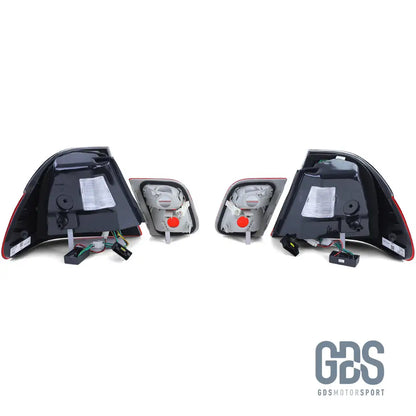 Feux arrière Full LED Rouge fumé Noir pour BMW E46 Berline 1998 à 2005 - PHARES FEUX - GDS Motorsport