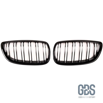 Grilles de calandre type M4 noir brillant pour BMW serie 3 E92 E93 phase 1 06-09 - Calandres - GDS Motorsport