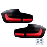 Feux arrières Look G20 Full LED pour BMW Série 3 F30 Fond Noir - Éclairage de véhicule GDS Motorsport