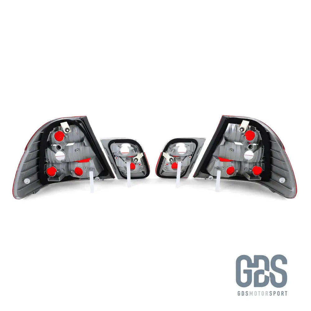 Feux arrières Cristal Blanc pour BMW E46 Berline Phase 2 2001 / 2005 - PHARES FEUX - GDS Motorsport