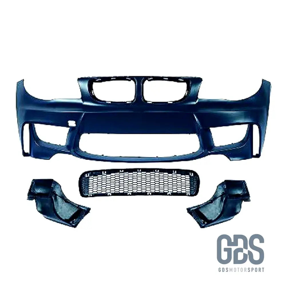 Pare Choc Avant Look série 1M EVO pour BMW E81 / E82 / E87 / E88 - Sans PDC - GDS Motorsport