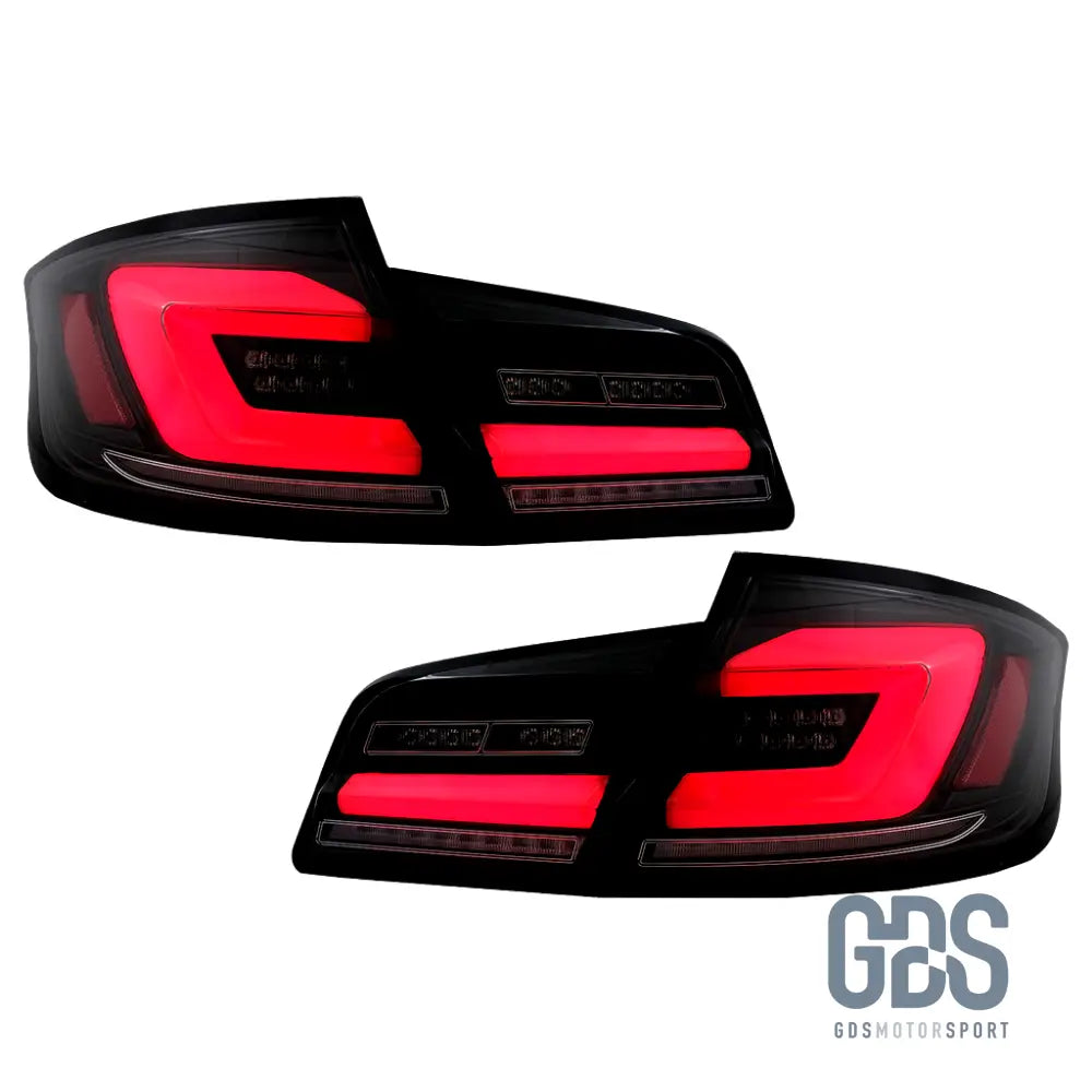 Feux arrières Look G20 Full LED pour BMW Série 5 F10 Fond Noir Vitre Fumé - Éclairage de véhicule - GDS Motorsport