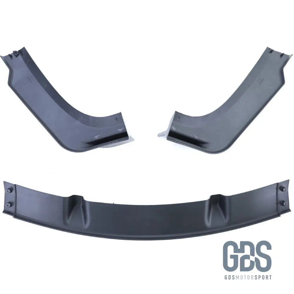 Lame M Sport pour Pare choc avant BMW E90/ E91 Phase 2 Noir Brillant - Choc kit carrosserie - GDS Motorsport