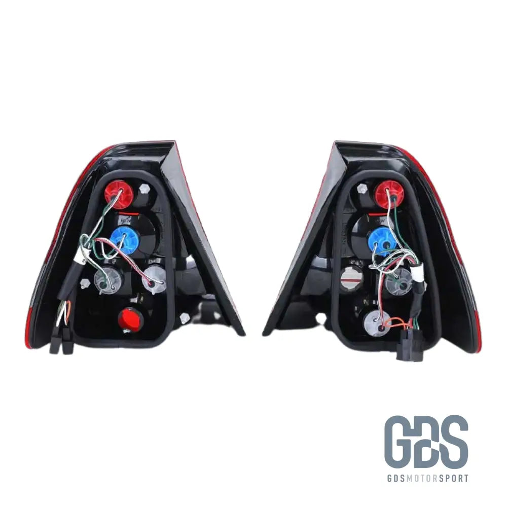 Feux arrières Rouge Blanc Cristal pour BMW E46 Compact 2001 à 2005 - PHARES FEUX - GDS Motorsport
