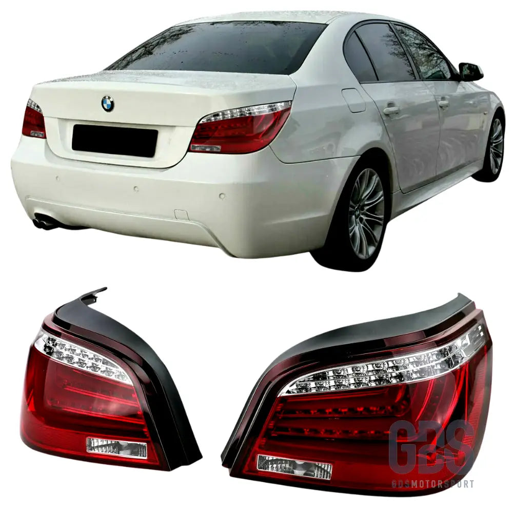 Feux arrière barre full led bmw série 5 e60 berline — phase 1 (2003-2007) - arriere