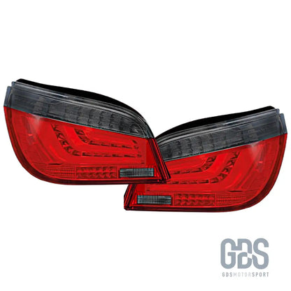 Feux arrière barre full led fumé noir bmw série 5 e60 berline — phase 2 lci (2007-2010) - arriere